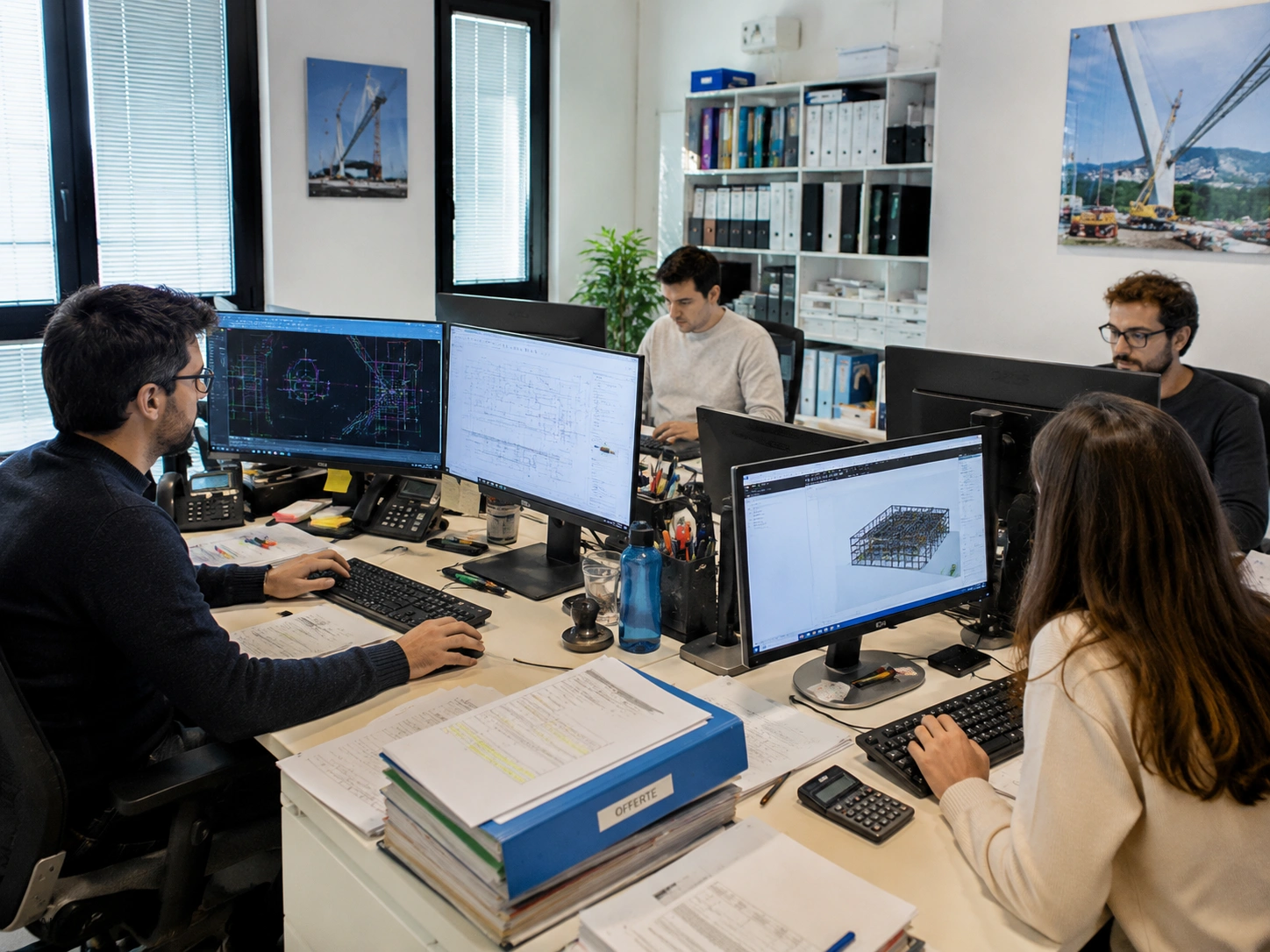 Studio di 4 ingegneri, opere pubbliche e private