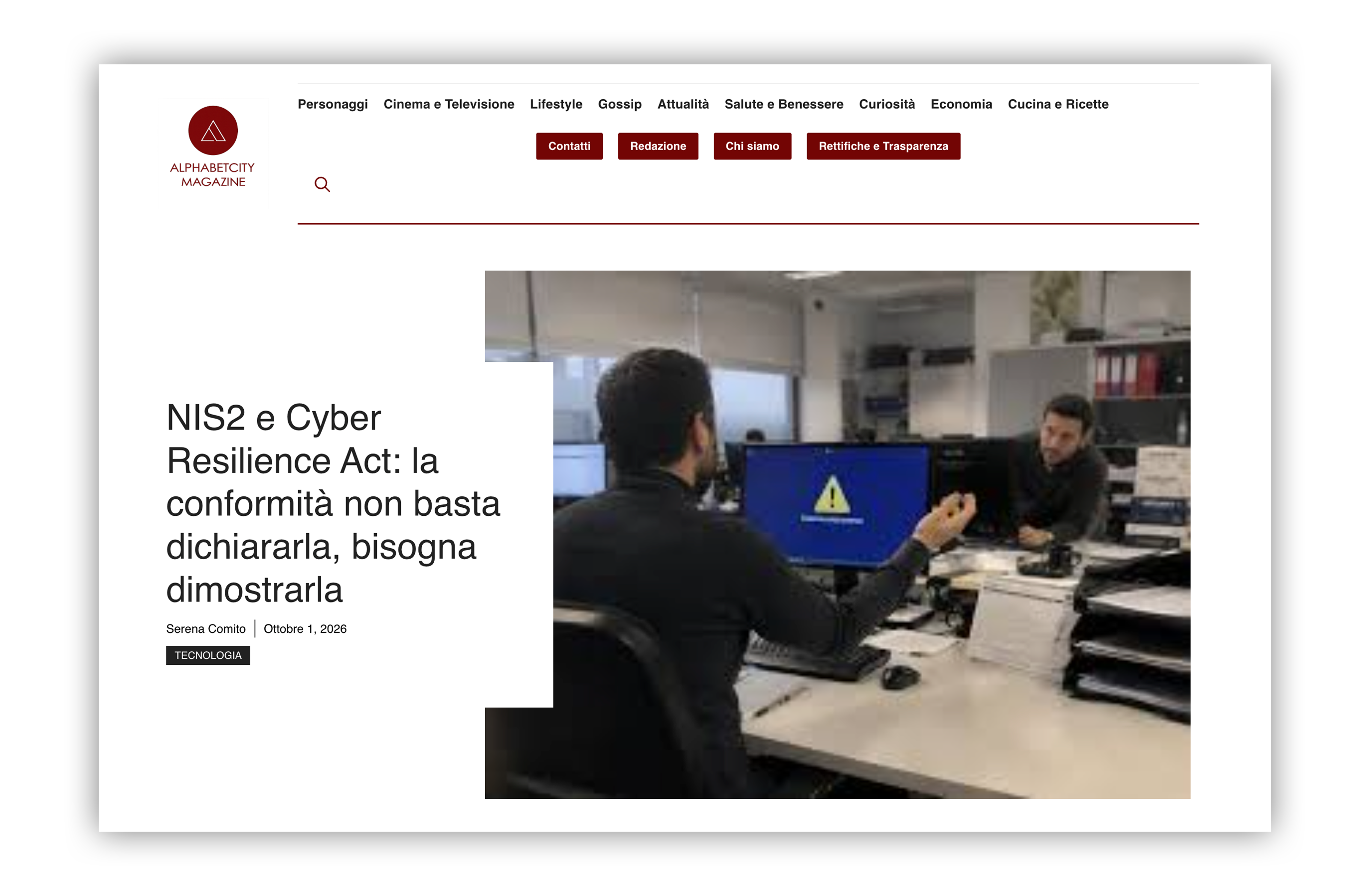 NIS2 e Cyber Resilience Act: la conformità va dimostrata